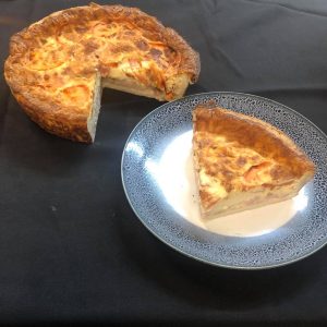 QUICHE, Ham & Tomato