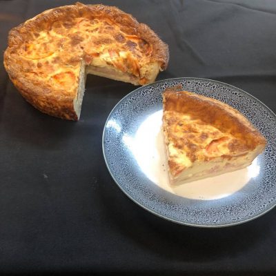 QUICHE, Ham & Tomato