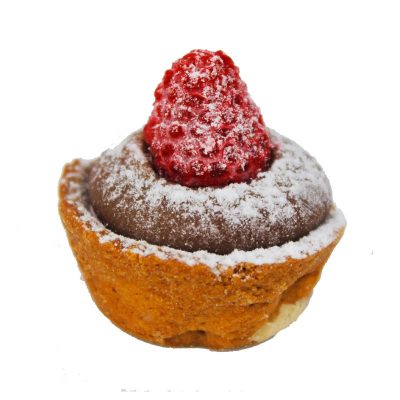 Petit Chocolate Raspberry Tarts – Pk of 12